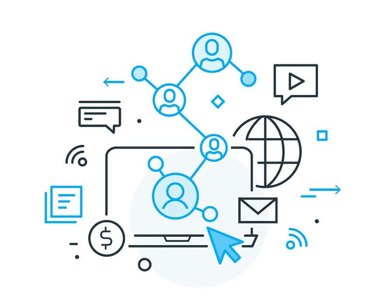 Multi-channel customer service across web, mobile, and social