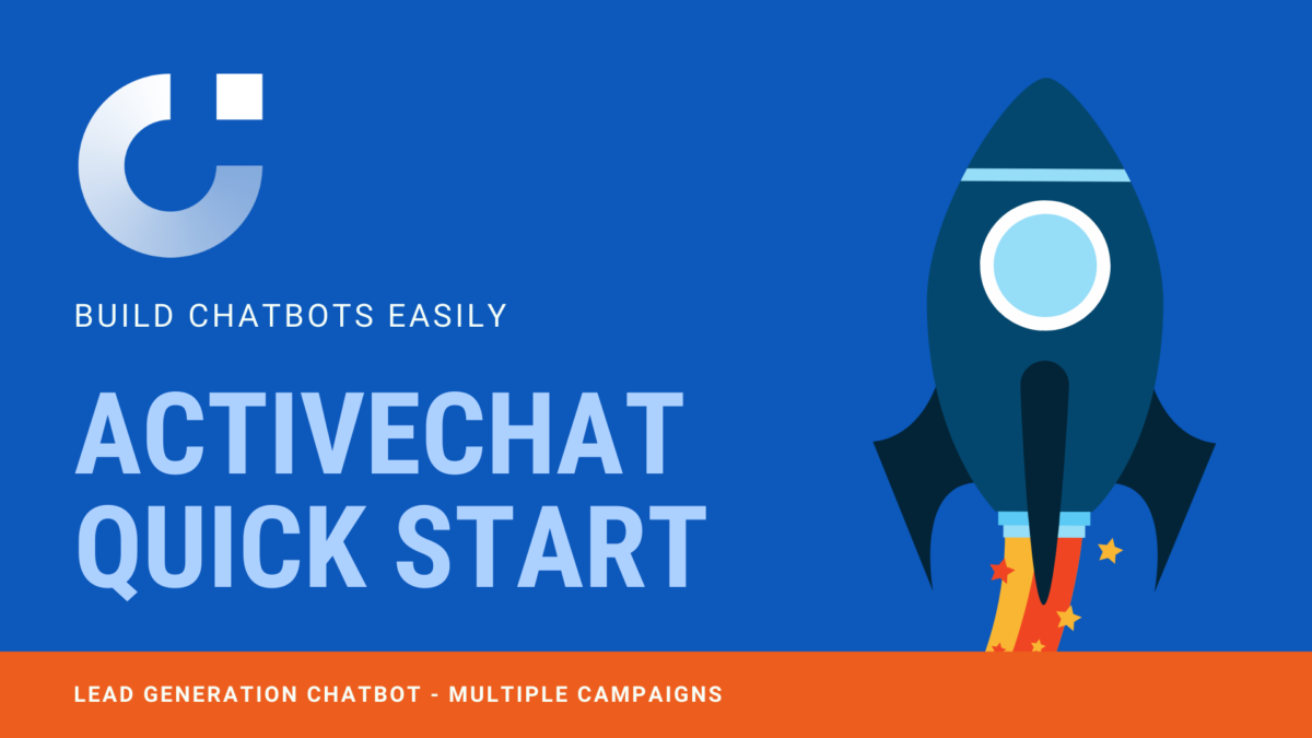 Multiple lead generation chatbot campaigns with Facebook Ads